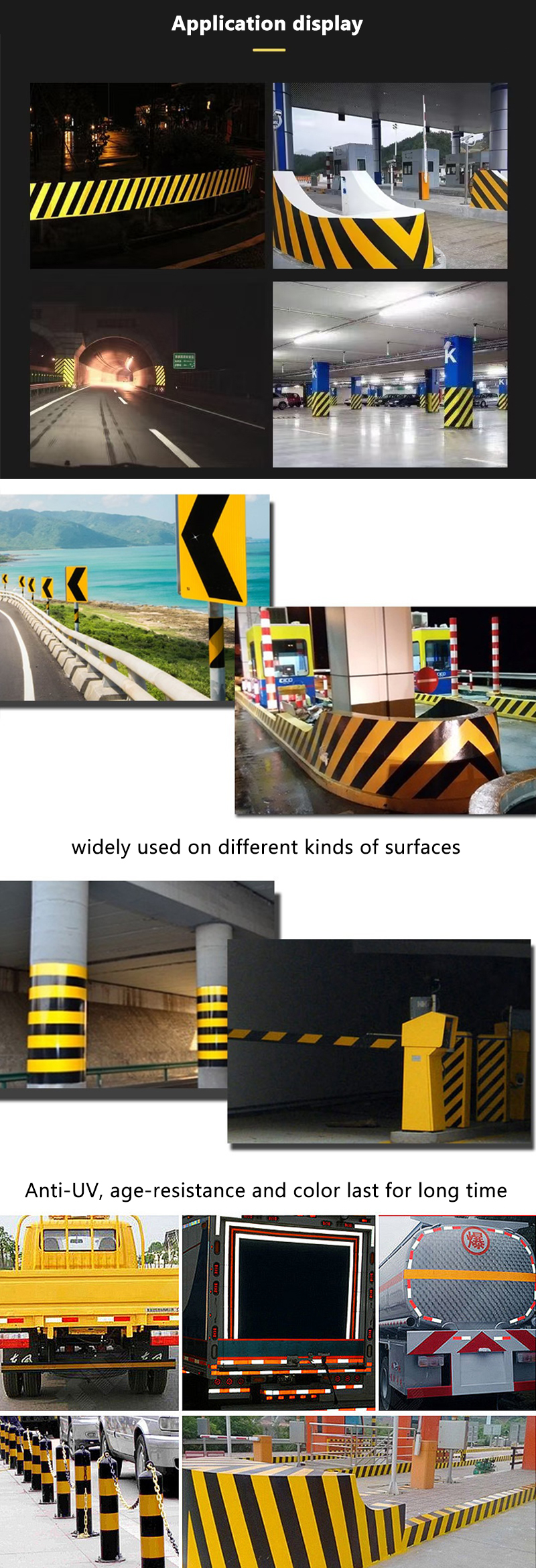reflective tape for road safety