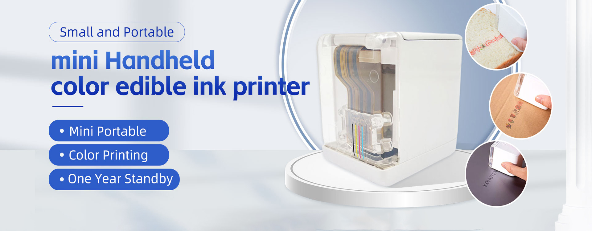 Impresora de inyección de tinta portátil