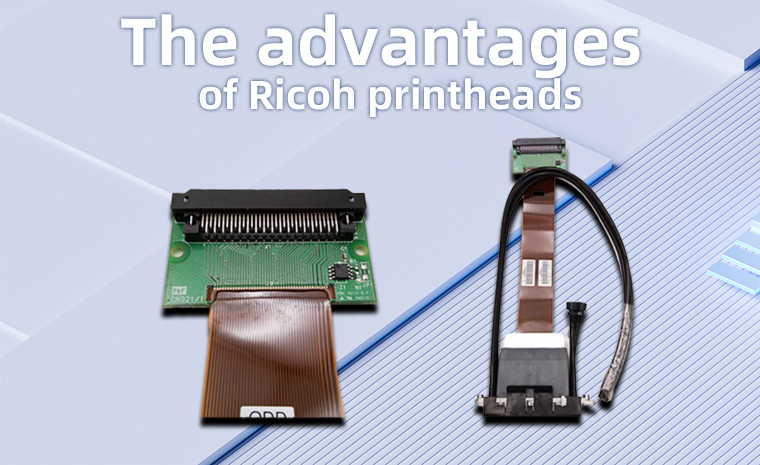 Quels sont les avantages des têtes d'impression Ricoh ?