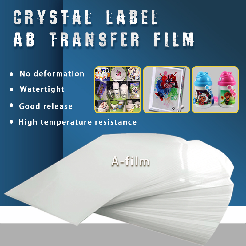 100m Cold Transfer Film Rolls A And B For Uv Dtf Printer