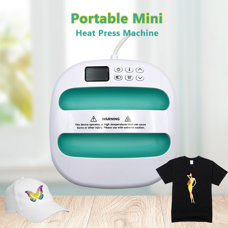 Easy Press Cap Mini Heat Press Transfer Machine for Home Use