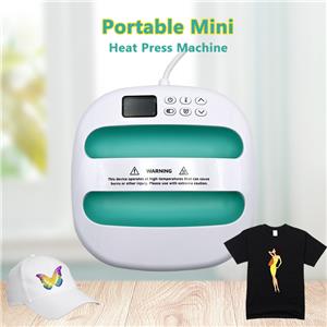 Easy Press Cap Mini Heat Press Transfer Machine voor thuisgebruik