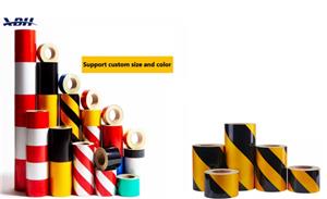 Verbesserung der Verkehrssicherheit mit reflektierendem Verkehrswarnband