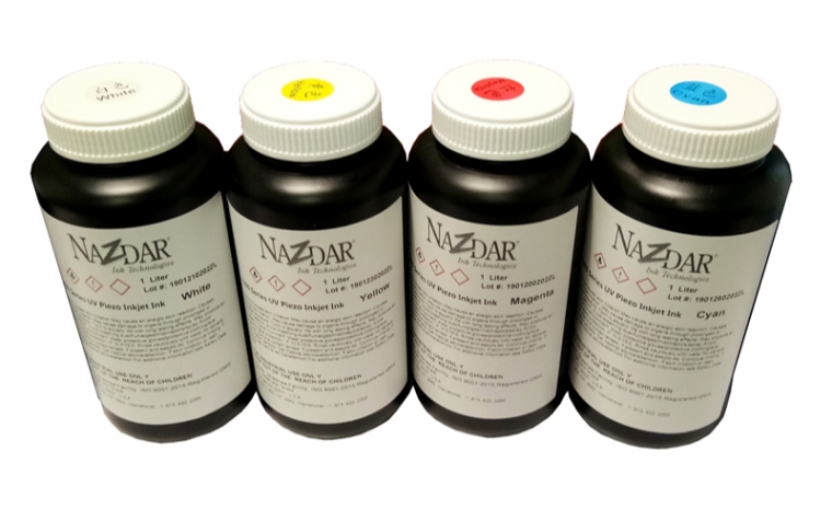 Amélioration des performances d'impression : encre UV Nazdar Nem 500 pour têtes d'impression Ricoh Gen5