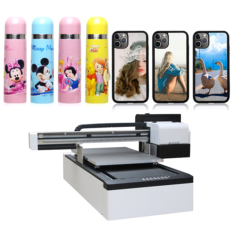 UV Digital Glass Bottle Cups Printer
