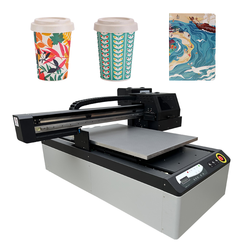 6090 UV Flatbed Printer Metal Printing Machine