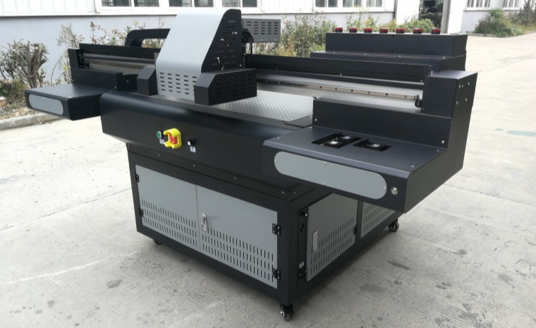 Introduction to the Black Gray 9060 Size UV Flatbed Printer