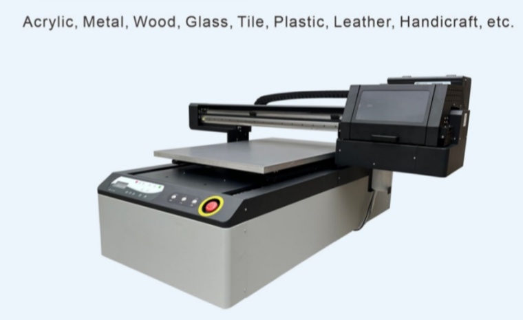 Black gray A1 Size 6090 UV Flatbed Printer