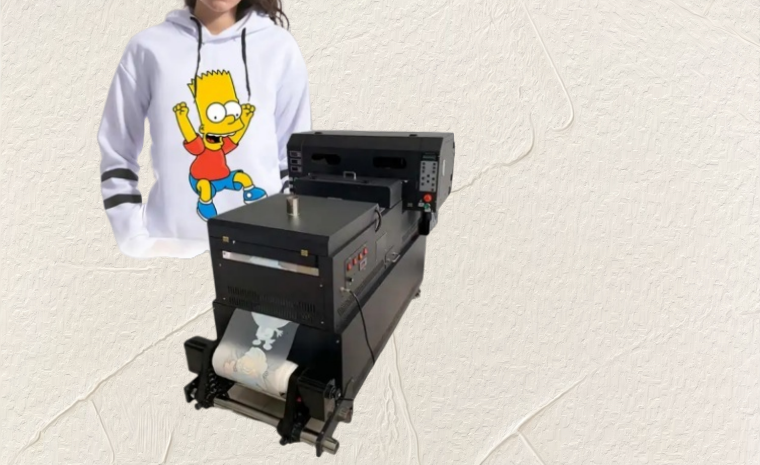 A3 Dual Printhead Roll-to-Roll Digital Printer and Heat Press Transfer Machine