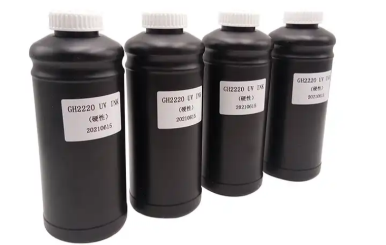 High-Quality 1000ML GH2220 Printhead Printer UV Hard Ink for Metal, Glass, Ceramics, and Wood Printing