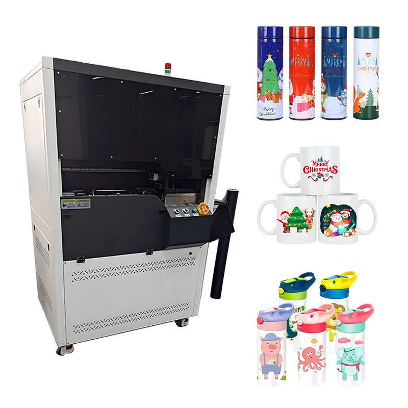 Cylinder UV Printer Machine for Cylinders Glassware and Cones