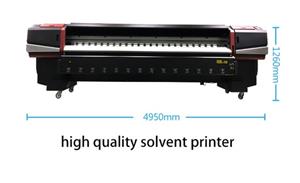 Verbessern Sie Ihren Druck von Werbeaufklebern im Außenbereich mit dem 3,2 m langen CJ4008 klassischen Lösungsmitteldrucker