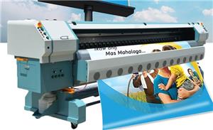 Entfesseln Sie das Potenzial der 3,2 m großen großformatigen Konica 512i-Druckmaschine mit Lösungsmitteltinte