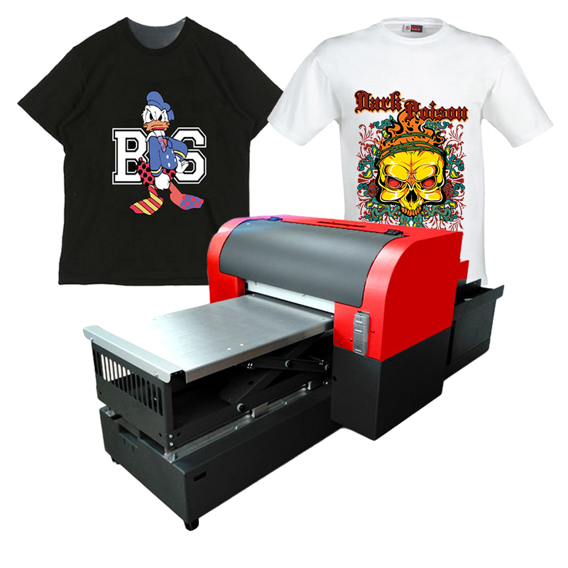 의류 까마귀 티셔츠 인쇄 기계로 직접 이동
