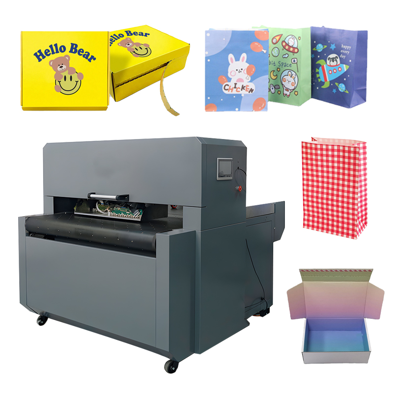 Máquina de impresión digital de cajas de cartón corrugado