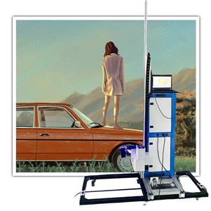 Geïntegreerde 3D 2-in-1 wand- en vloerprintermachine