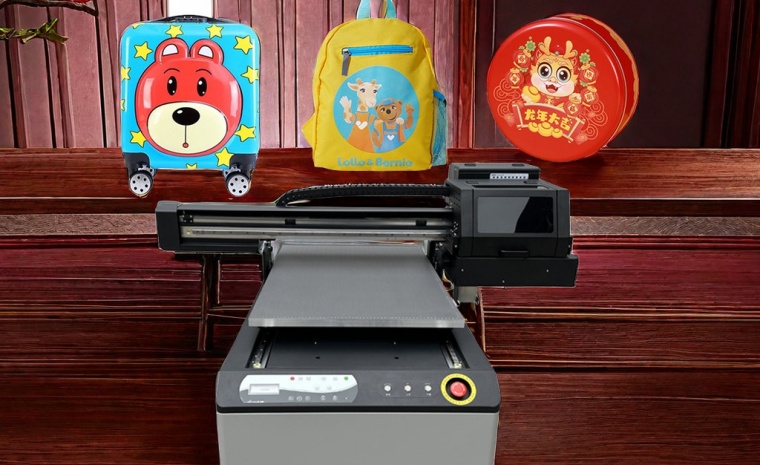 XP600/I3200/L1600 プリントヘッドを備えた A1 サイズ 紫外線 フラットベッド プリンタの多用途性