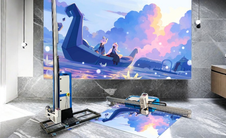 壁掛け・床置き一体型プリンターのご紹介