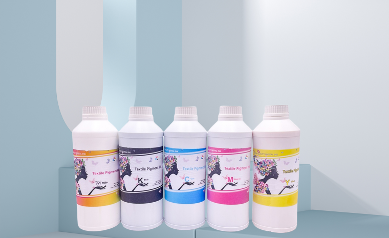 DTG 向けデジタル捺染顔料インクの利点を探る