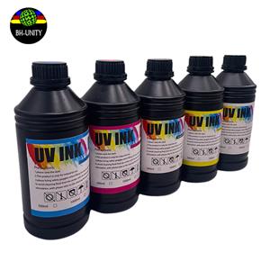 Tinta dura de impresora ultravioleta para cabezal de impresión Xp600