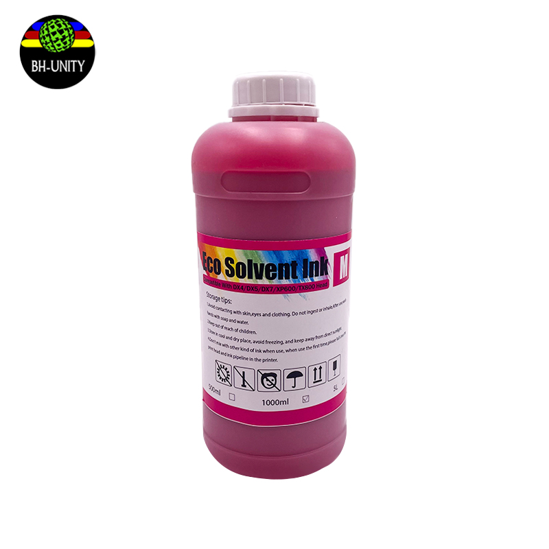 6 Colors Eco Solvent Ink For Dx4 Xp600 Print Head