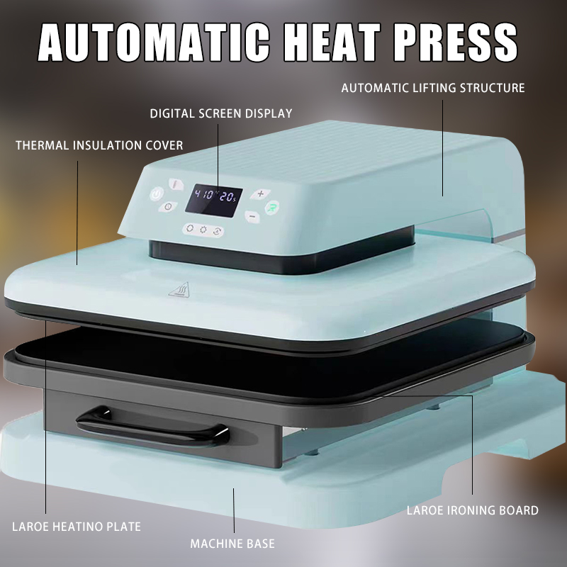 Máquina de prensado en caliente 15*15 para camisetas, sudaderas