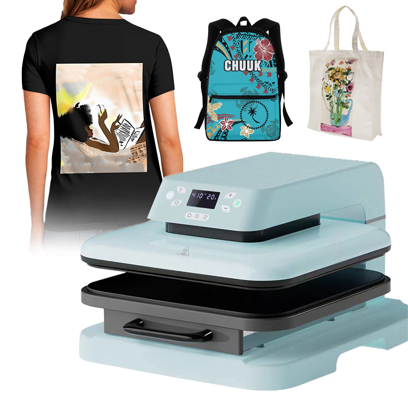 Automatic 15 inch x 15 inch Heat Press Machine for T-shirt Clothes