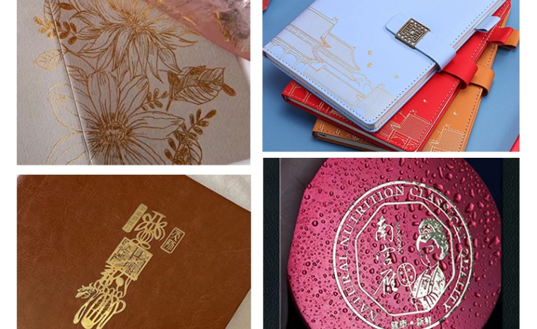ゴールド箔押し紙でレザープロジェクトを強化