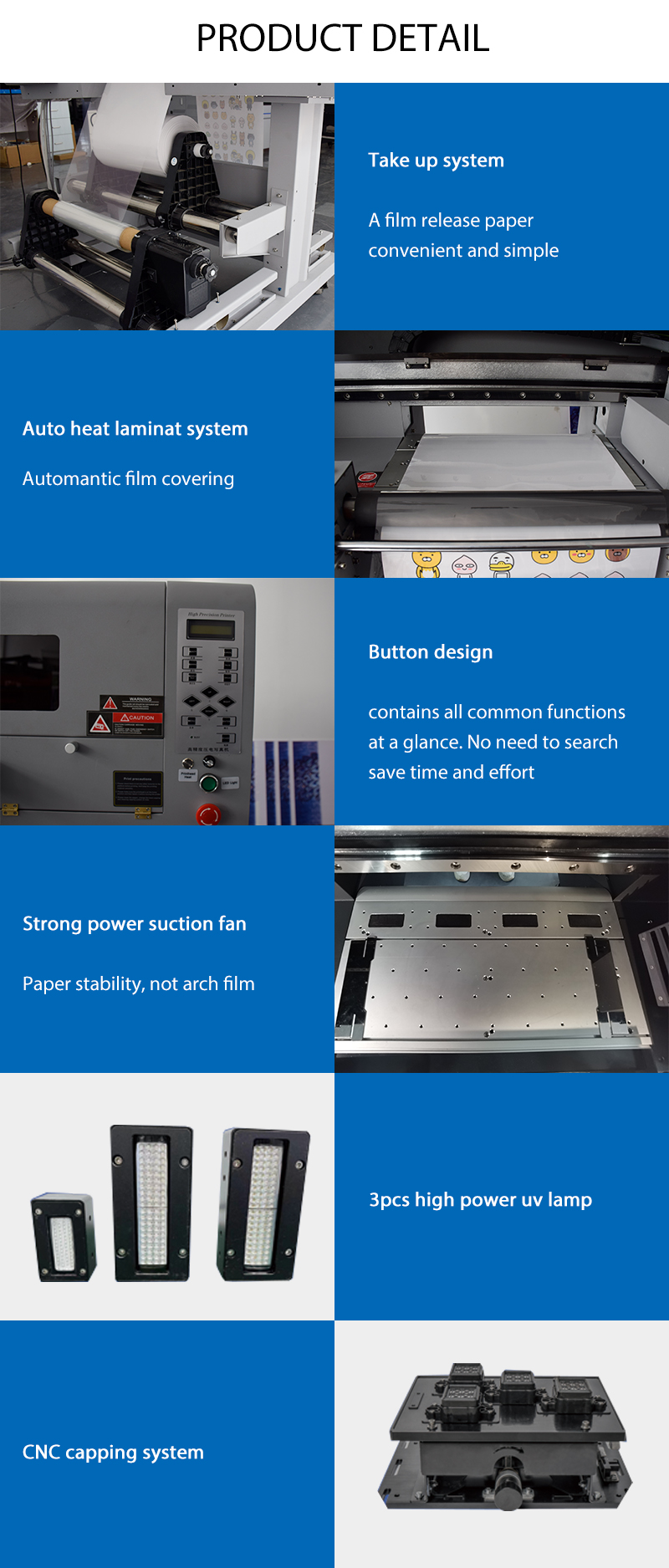 uv dtf printer with laminator