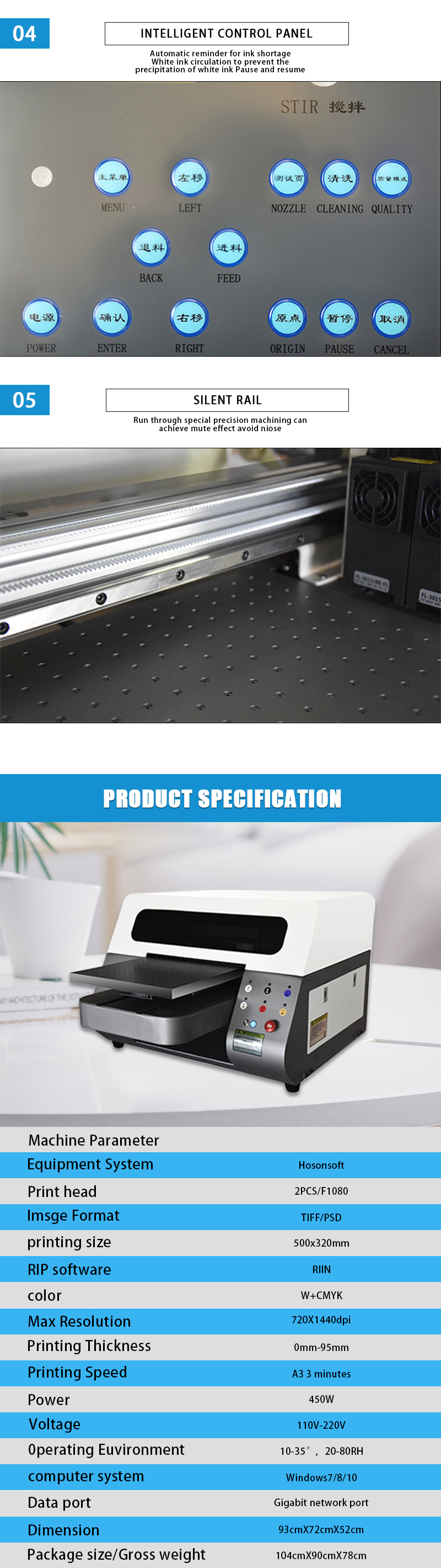 digital printer a3 size direct to garment printing