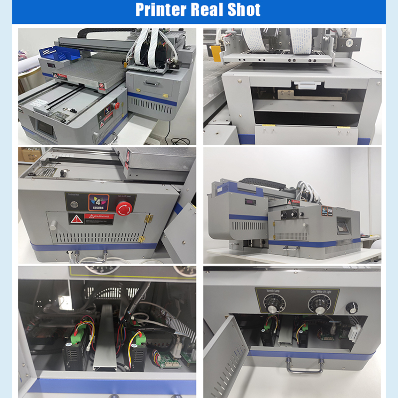Large Format Digital Uv Flatbed Printer A3 Size