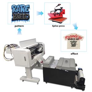 30 cm DTF-printer met 2 Xp600-kop A3-drukmachine