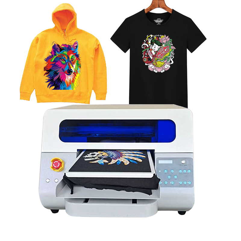 Máquina de impresión de camisetas con capucha directa a la prenda