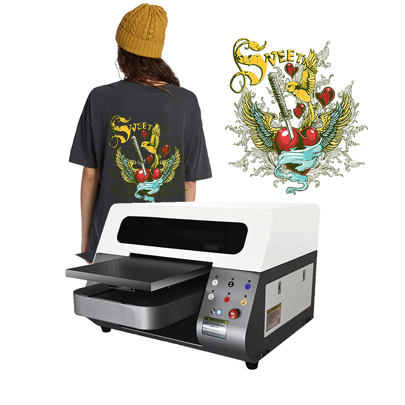 Impresora Dtg tamaño A3 para camiseta