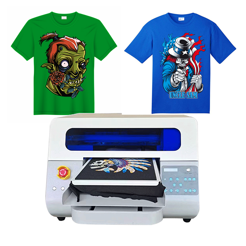 Schneller DTG-Drucker für T-Shirts im A3-Format direkt auf Kleidungsstücke