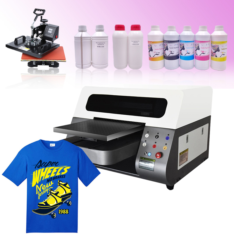 Directe textieltextiel Impresor A3 UV Dtg-drukmachine