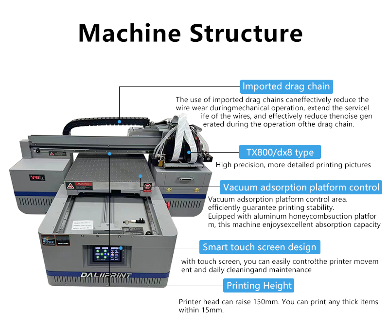 A2 Flatbed Printing Machine