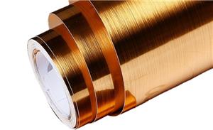 Branchennachrichten: Enthüllung der einzigartigen Eigenschaften und Marktdynamik von gebürstetem Goldschnitt-Vinyl