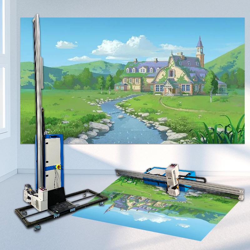 Wall Printer Machine 3D Wall