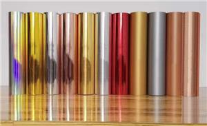 Introducing the Latest in Printing Materials: Metallic Glossy Silver Gold Cutting Vinyl