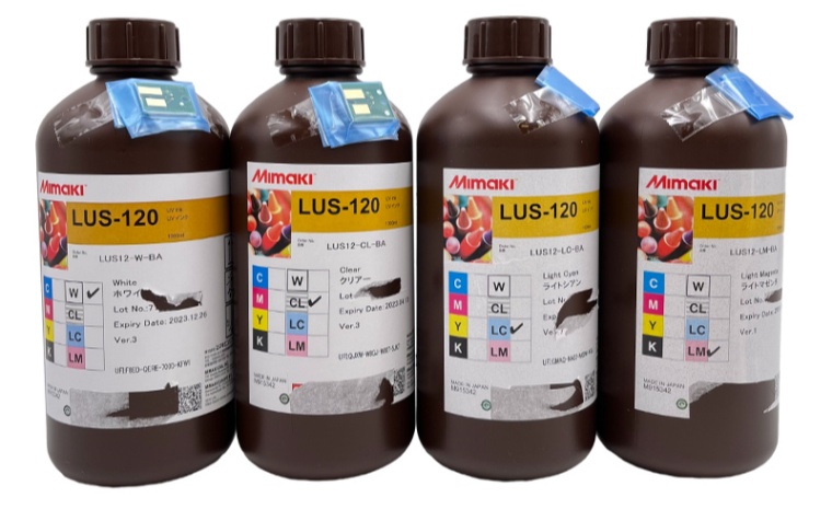 Información comercial: tinta UV Mimaki LUS-120