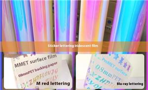 Wir stellen die revolutionäre rot-hellblaue Beschriftungsfolie vor – ein Game-Changer im kundenspezifischen Design