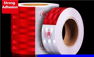 Verbesserte Sichtbarkeit und Sicherheit: Mikroprismatisches PVC-Reflexband für Verkehrsschilder für Autos in der Verpackungsindustrie