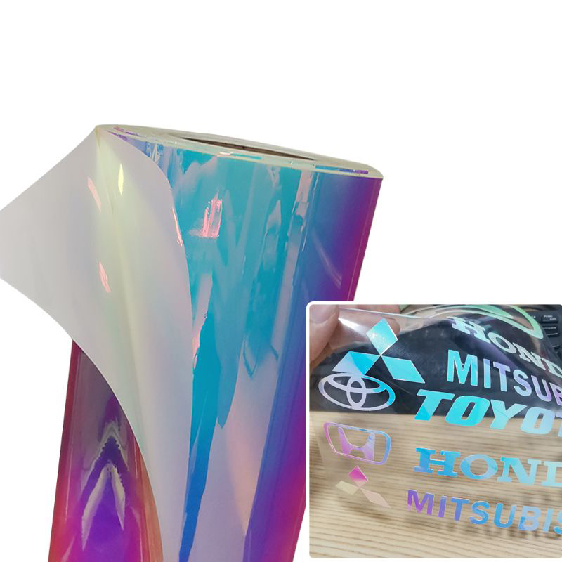 Holographic Luminous Rainbow Glow in the Dark Vinyl in Packaging Industry