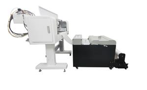 A3 DTF-PET-Filmrolle-zu-Rollendrucker mit Pulverschüttler