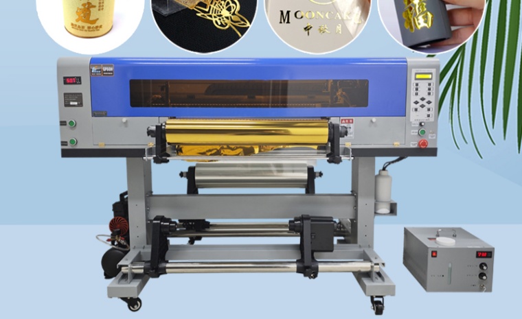 小型オールインワンホットスタンピングフォイルUV DTFプリンター：印刷業界のゲームチェンジャー