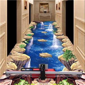 Automatischer Hochgeschwindigkeits-UV-Tintenstrahldrucker für Wand und Boden