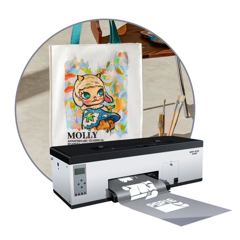 Máy in DTF kim loại 30cm mới ra mắt