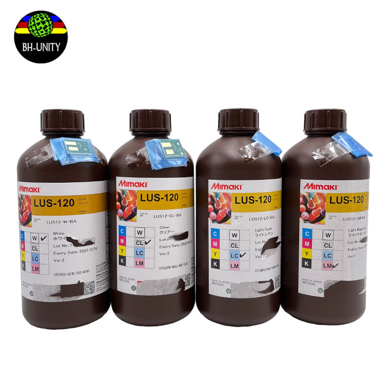 Mực in UV LED Mimaki LUS-120 1L tương thích với máy in phun