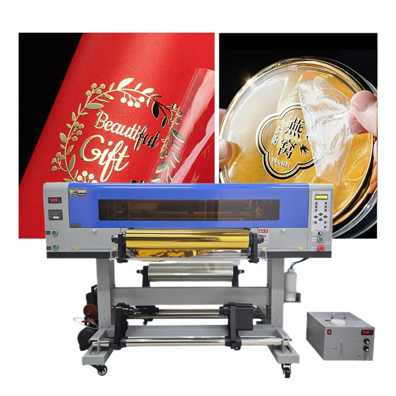 UV DTF Dubbele Kop 60 cm 24 inch UV DTF Film Koud Transfer Sticker Printer UV DTF Printer